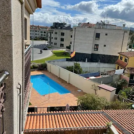 Piso Con Piscina Al Lado De La Playa Baiona